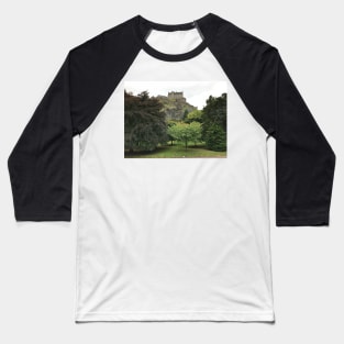 Edinburgh Castle, Scotland Baseball T-Shirt